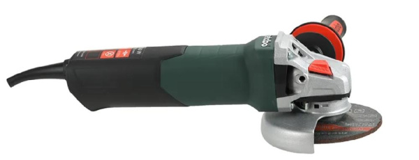 Шлифмашина угловая Metabo W 13-125 QUICK, 125мм, 1350Вт, 11000об/мин, М14, 2.4кг