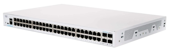 Коммутатор Cisco CBS250 Smart 48-port GE, 4x1G SFP