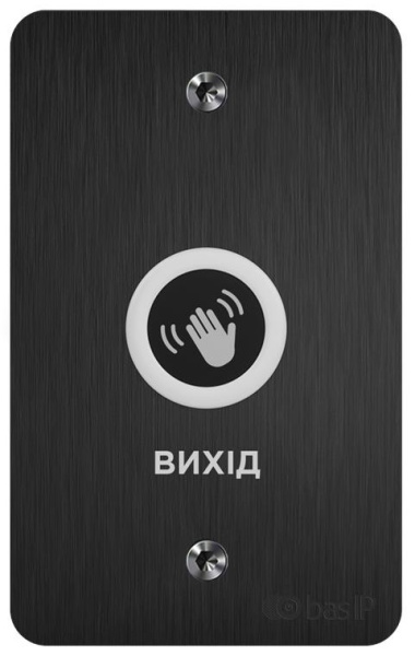 Кнопка выхода BAS-IP SH-45TU, бесконтактная, чёрный