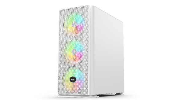 Корпус 2E GAMING Vertex GI01W без БЖ 2xUSB3.0, 1xUSBType-C, 3x140мм ARGB, 1x120мм ARGB, VGA 380мм, LCS ready, контролер з пультом, TG Side Panel, EATX, білий