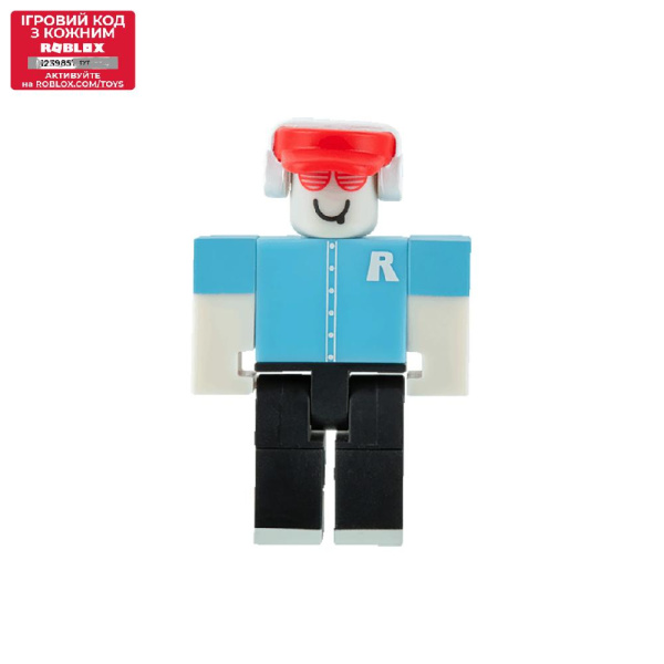 Игровая коллекционная фигурка Roblox Deluxe Mystery Pack Greenville: Car Dealer Worker milk74I8O S3