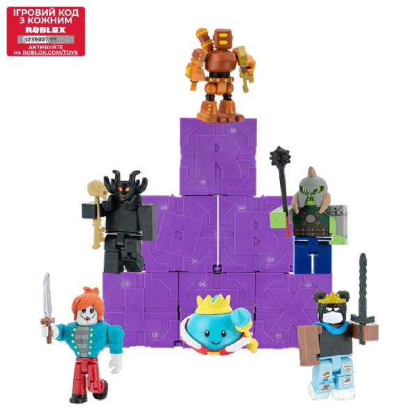 Игровая коллекционная фигурка Roblox Mystery Figures Purple Assortment S11