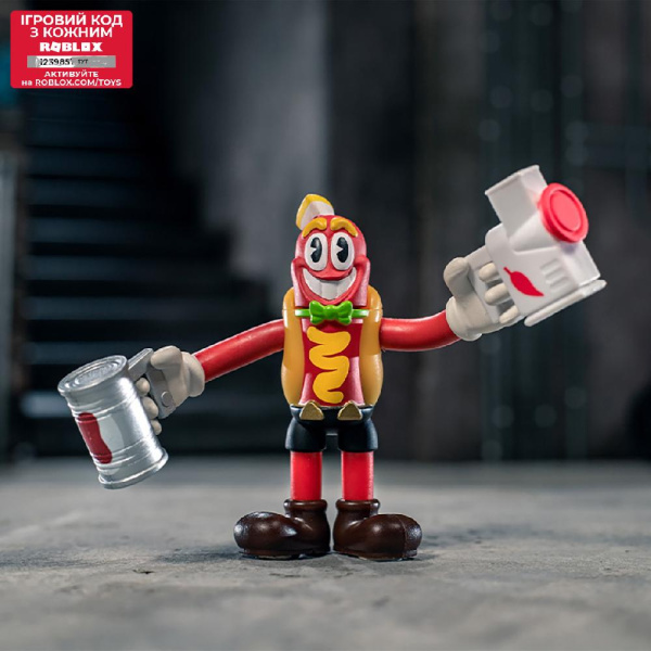 Игровая коллекционная фигурка Roblox Deluxe Mystery Pack Werner Weenie S2