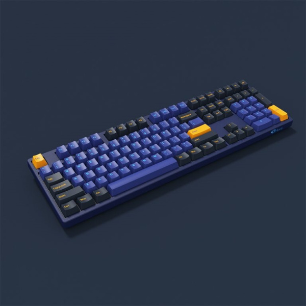 Клавиатура механическая Akko 3108 DS Horizon 108Key, CS Blue V2, USB-A, EN/UKR, No Led, Синій