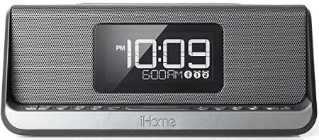 Акустическая док-станция iHome IBN350G, Qi Wireless Charging, BT, NFC, USB, Aux Mic