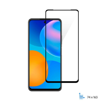 Захисне скло 2E Basic для Huawei P Smart 2021, 2.5D FCFG, black border