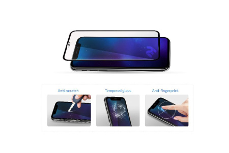 Захисне скло 2E для Samsung Galaxy A22 (A225), 2.5D FCFG,(1 Pack),black border