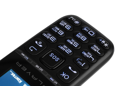 Мобільний телефон 2E S180 2021 Dual SIM без ЗП Black