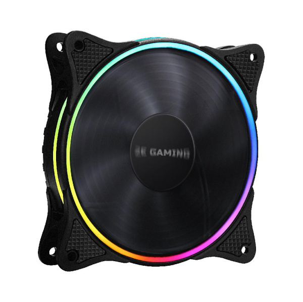 Корпусний вентилятор 2E GAMING F120OR-ARGB, 120мм, 1200rpm, 3pin, 3pin +5VARGB, 25.3dBa, чорний