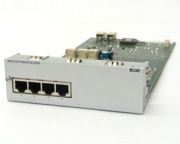 Плата расширения Alcatel-Lucent APA4 Analog trunk access