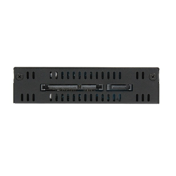 Отсек для накопителя CHIEFTEC Backplane CMR-225, 2x2.5" HDD/SSD, 1x3.5" EXT Slot, SATA, черный