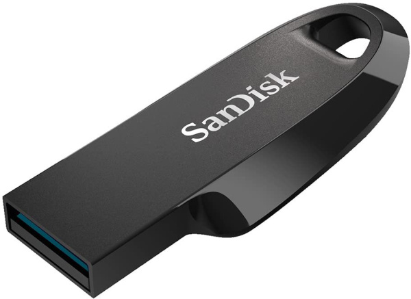 Накопитель SanDisk  256GB USB 3.2 Type-A Ultra Curve Black