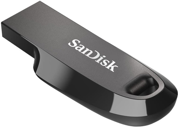 Накопитель SanDisk  256GB USB 3.2 Type-A Ultra Curve Black