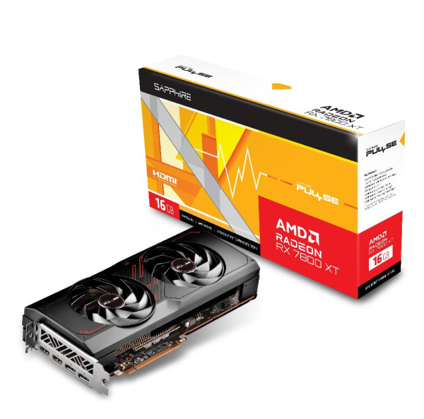 Видеокарта Sapphire Radeon RX 7800 XT 16GB GDDR6 Pulse GAMING
