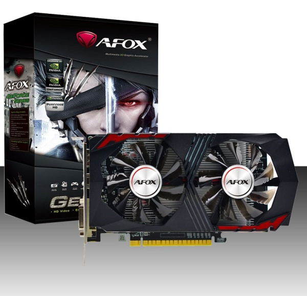 Видеокарта AFOX GeForce GTX 1050 Ti 4GB GDDR5