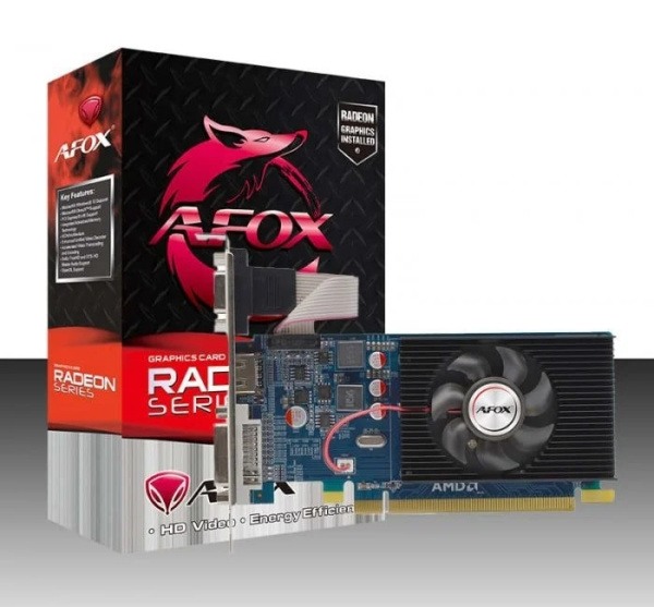 Видеокарта AFOX Radeon HD 6450 1GB GDDR3 LP fan