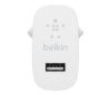 Мережевий ЗП Belkin (12W) USB-A 2.4A, white