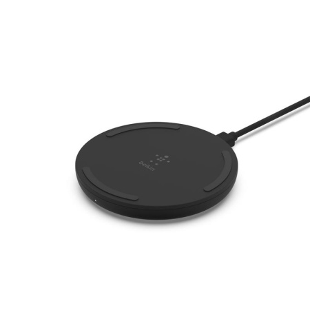 Бездротовий ЗП Belkin Pad Wireless Charging Qi, 15W, black