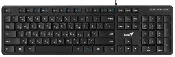 Клавиатура Genius M-200 USB Black Ukr