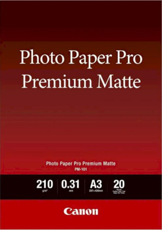 Папір Canon A3 Photo Paper Premium Matte PM-101 20 арк.