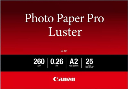 Папір Canon A2 Luster Photo Paper Pro LU-101, 25 арк.