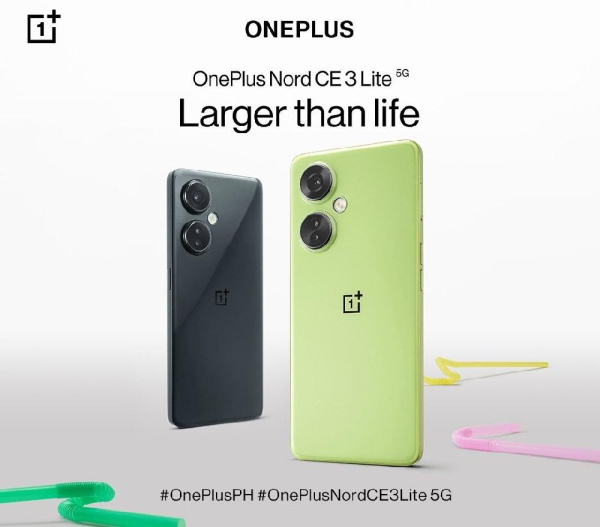 Смартфон OnePlus Nord CE 3 Lite 5G (CPH2465) 8/128GB, 2SIM, 5000mAh, Chromatic Gray