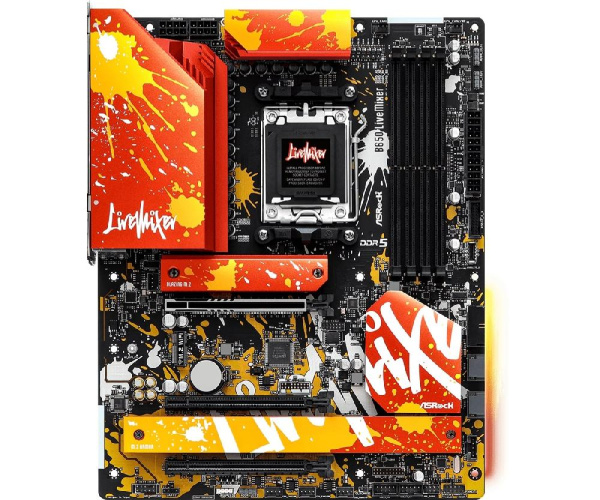 Материнская плата ASRock B650 LIVEMIXER sAM5 B650 4xDDR5 M.2 HDMI DP ATX