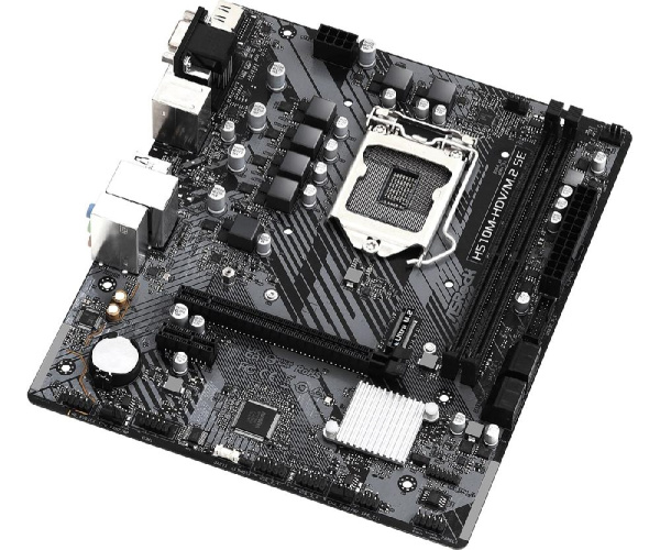 Материнская плата ASRock H510M-HDV/M.2 SE s1200 H510 2xDDR4 M.2 HDMI DVI mATX