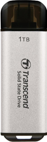 Портативный SSD Transcend 1TB USB 3.1 Gen 2 Type-C ESD300 Silver
