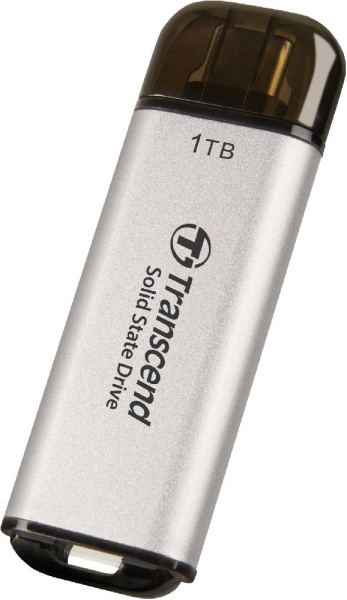 Портативный SSD Transcend 1TB USB 3.1 Gen 2 Type-C ESD300 Silver