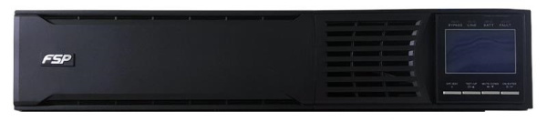 Джерело безперебійного живлення FSP Champ 6KL RM, 6kVA/5.4kW, RT2U, LCD, USB, Terminal in&out
