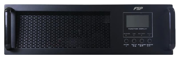 Джерело безперебійного живлення FSP Champ 10KL RM, 10kVA/9kW, RT3U, LCD, USB, Terminal in&out
