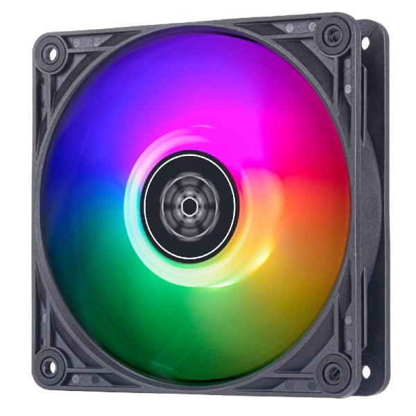 Корпусный вентилятор SilverStone Vista VS120B-ARGB, 120mm, 2000rpm, 4pin PWM, 4-1 pin ARGB (5V LED), 30,6dBa