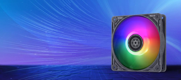 Корпусный вентилятор SilverStone Vista VS120B-ARGB, 120mm, 2000rpm, 4pin PWM, 4-1 pin ARGB (5V LED), 30,6dBa