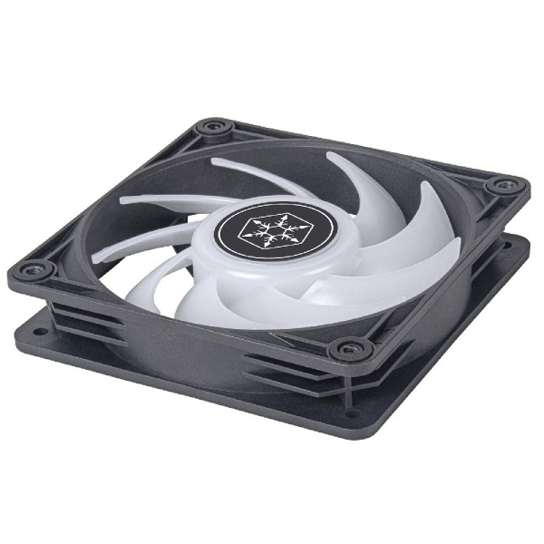 Корпусный вентилятор SilverStone Vista VS120B-ARGB, 120mm, 2000rpm, 4pin PWM, 4-1 pin ARGB (5V LED), 30,6dBa