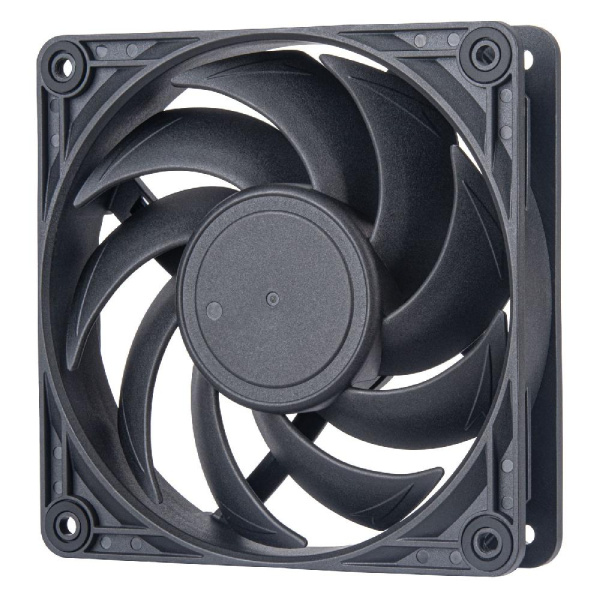 Корпусный вентилятор SilverStone Vista VS120B, 120mm, 2000rpm, 4pin PWM, 30,6dBa