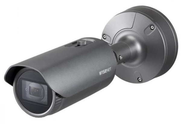 Камера IP Hanwha  XNO-6080R, 2MP, Bullet, 2.8-12mm AVF, f/1.4-3.6, IR50m, DC 12V/PoE, IP67, IK10