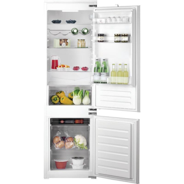 Вбуд. холодильник з мороз. камерою Hotpoint-Ariston BCB7525AA, 185х54х54см, 2 дв., Х- 210л, М- 80л, A+, ST, Білий