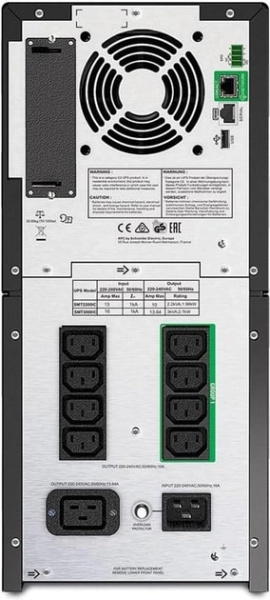 Джерело безперебійного живлення APC Smart-UPS 3000VA/2700W, LCD, USB, SmartConnect, 8xC13, 2xC19