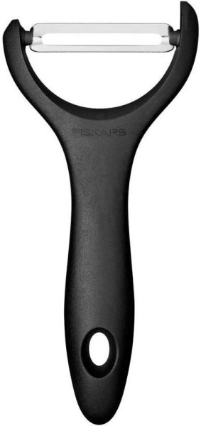 Овощечистка горизонтальная Fiskars Essential, нерж. сталь, пластик