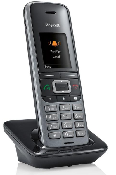 Трубка IP-DECT Gigaset S650H PRO 1xMicro-USB, 1x2.5 мм разъем для гарнитуры, DECT, BT, 1.8" цветной дисплей