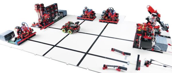 Конструктор fisсhertechnik Trainingsmodelle Agile Production Simulation 24В