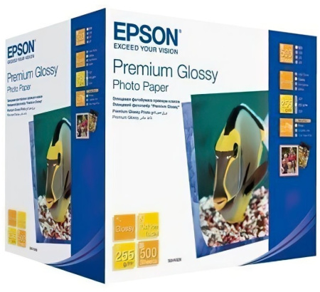 Папір Epson 100mmx150mm Premium Glossy Photo Paper, 500 арк.