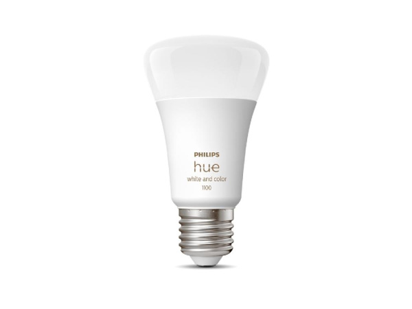 Лампа умная Philips Hue E27, 11W(60Вт), 2000K-6500K, RGB, ZigBee, Bluetooth, диммирование