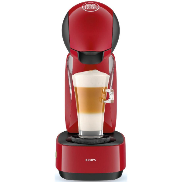 Кофеварка Krups капсульная Infinissima 1.2л, капсулы NESCAFE Dolce Gusto, красный