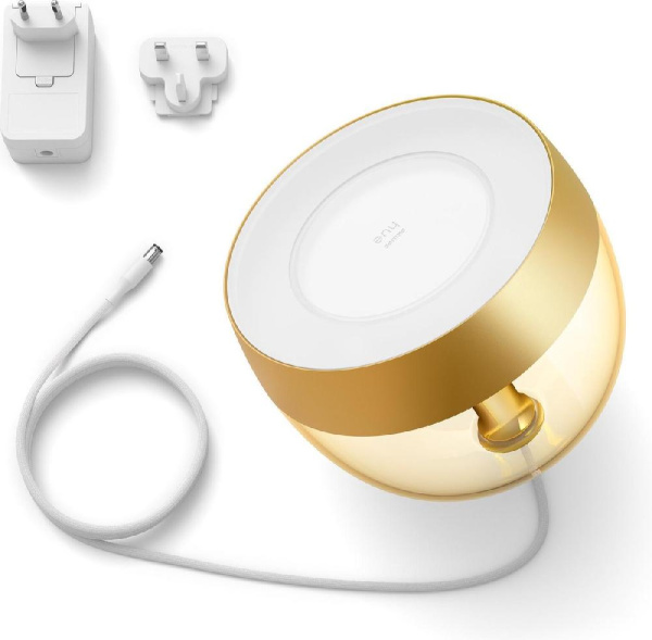 Светильник настольный умный Philips Hue Iris, 2000K-6500K, RGB, ZigBee, Bluetooth, диммирование, золотой