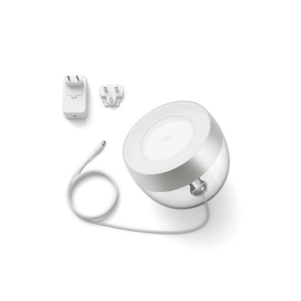 Светильник настольный умный Philips Hue Iris, 2000K-6500K, RGB, ZigBee, Bluetooth, диммирование, серебристый