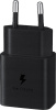 Мережевий зарядний пристрій Samsung 15W Power Adapter (w/o cable) Black