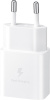 Мережевий зарядний пристрій Samsung 15W Power Adapter (w/o cable) White