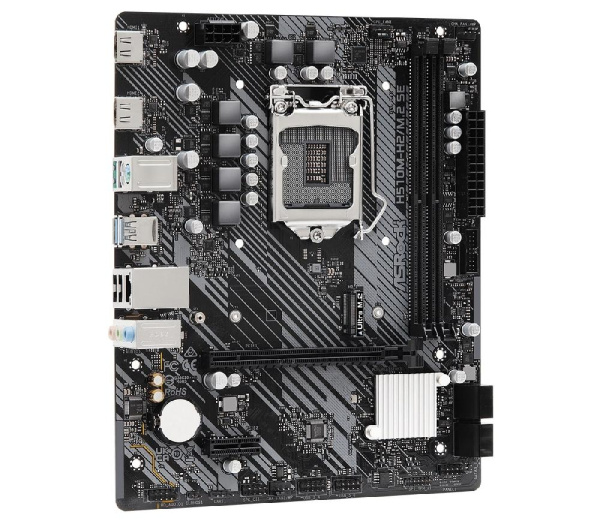 Материнская плата ASRock H510M-H2/M.2_SE s1200 H470 2xDDR4 M.2 HDMI mATX